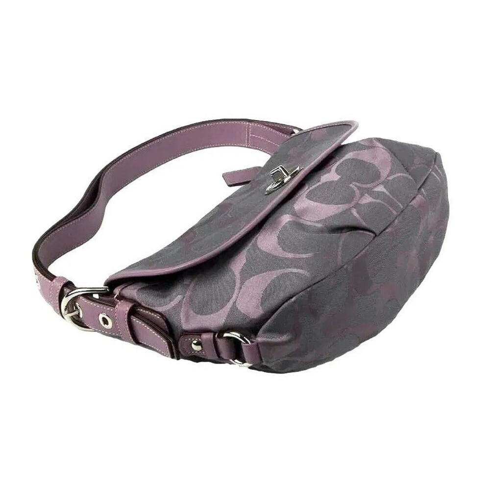 Genuine Canvas Coach Handbag - Lilac Purple with COA - Picture 5 of 6